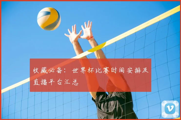 收藏必备：世界杯比赛时间安排及直播平台汇总